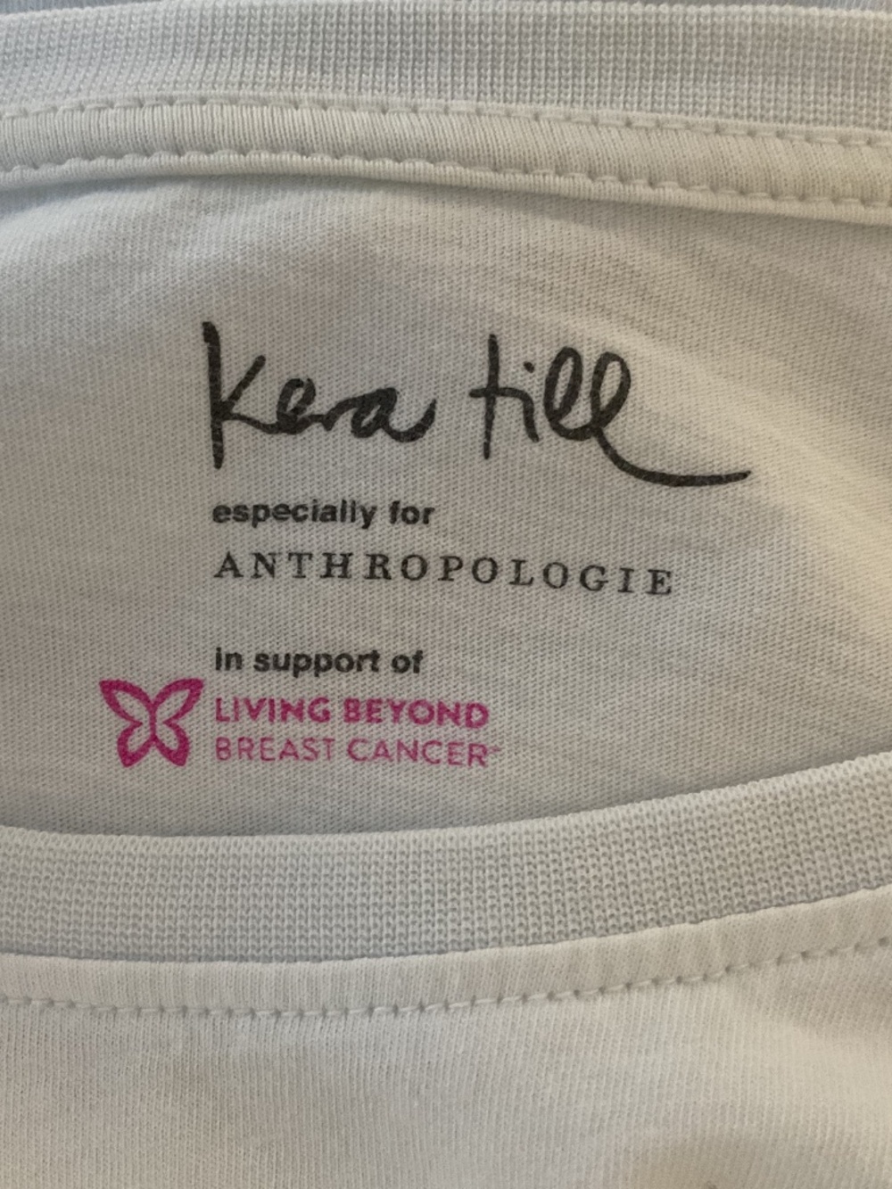Kera Till Hearts Living Beyond Breast Cancer Graphic Tee - Picture 3 of 3